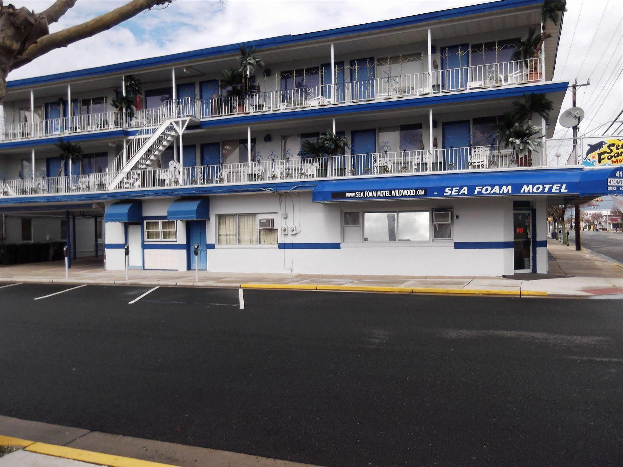 Sea Foam Motel Wildwood Bagian luar foto