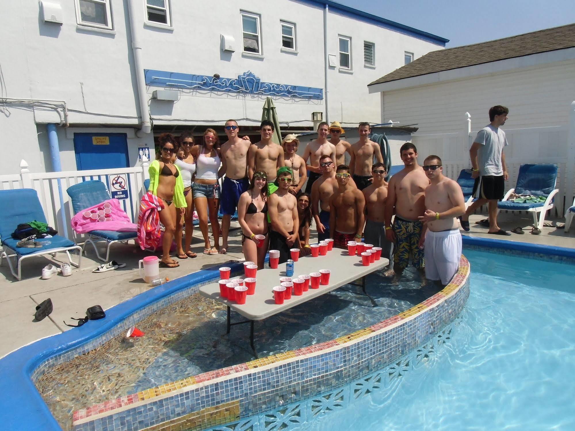 Sea Foam Motel Wildwood Bagian luar foto